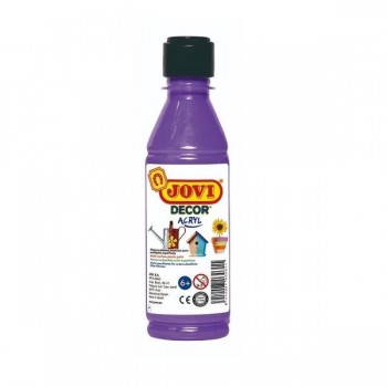 PINTURA LATEX JOVI DECOR 250ML (BOTELLA) VIOLETA