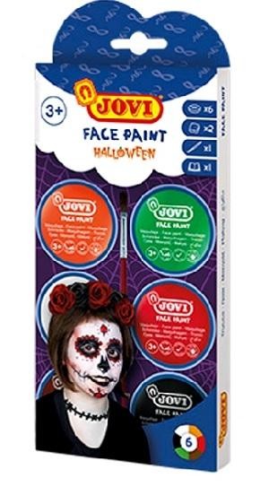 MAQUILLAJE JOVI FACE PAINT HALLOWEEN