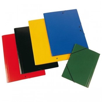 CARPETA FOLIO GOMAS CARTON COMPACTO SIN SOLAPAS