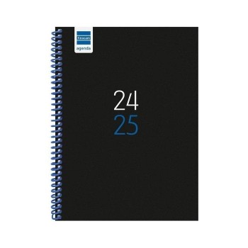 AGENDA DIVA 1/4 SVH 24-25 NEGRO