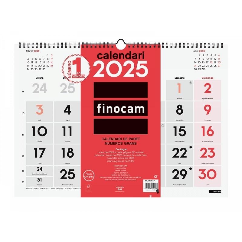 CALENDARIO PARET N GRANS L 2025 CAT