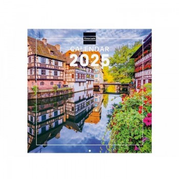 CALENDARIO PARED 30X30 2025 CHARMING INTERNACIONAL