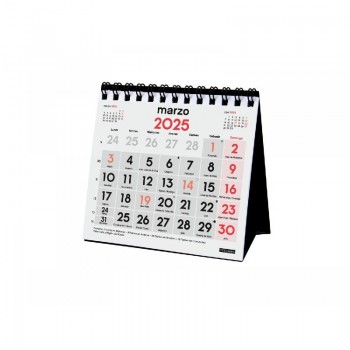 CALENDARIO SOBREMESA N GRANDES XXS 2025