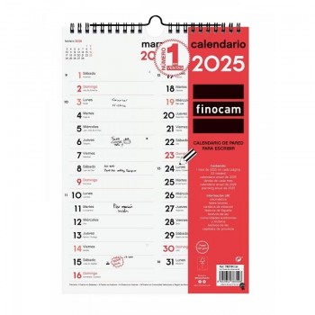 CALENDARIO PARED DOS COLUMNAS M 2025+