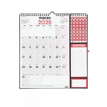 CALENDARIO PARED ESCRIBIR PLUS 2025