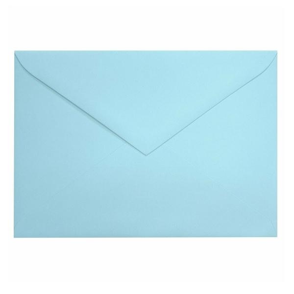 SOBRES COLOR 80GR 12,5X18CM AZUL CELESTE 356118 (25)