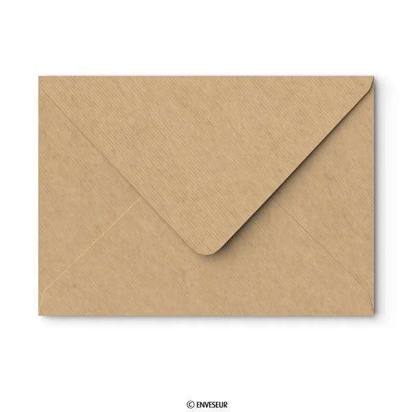 SOBRES KRAFT 140GR 12,5X18 CM PAQUETE 25 UNIDADES 09500118