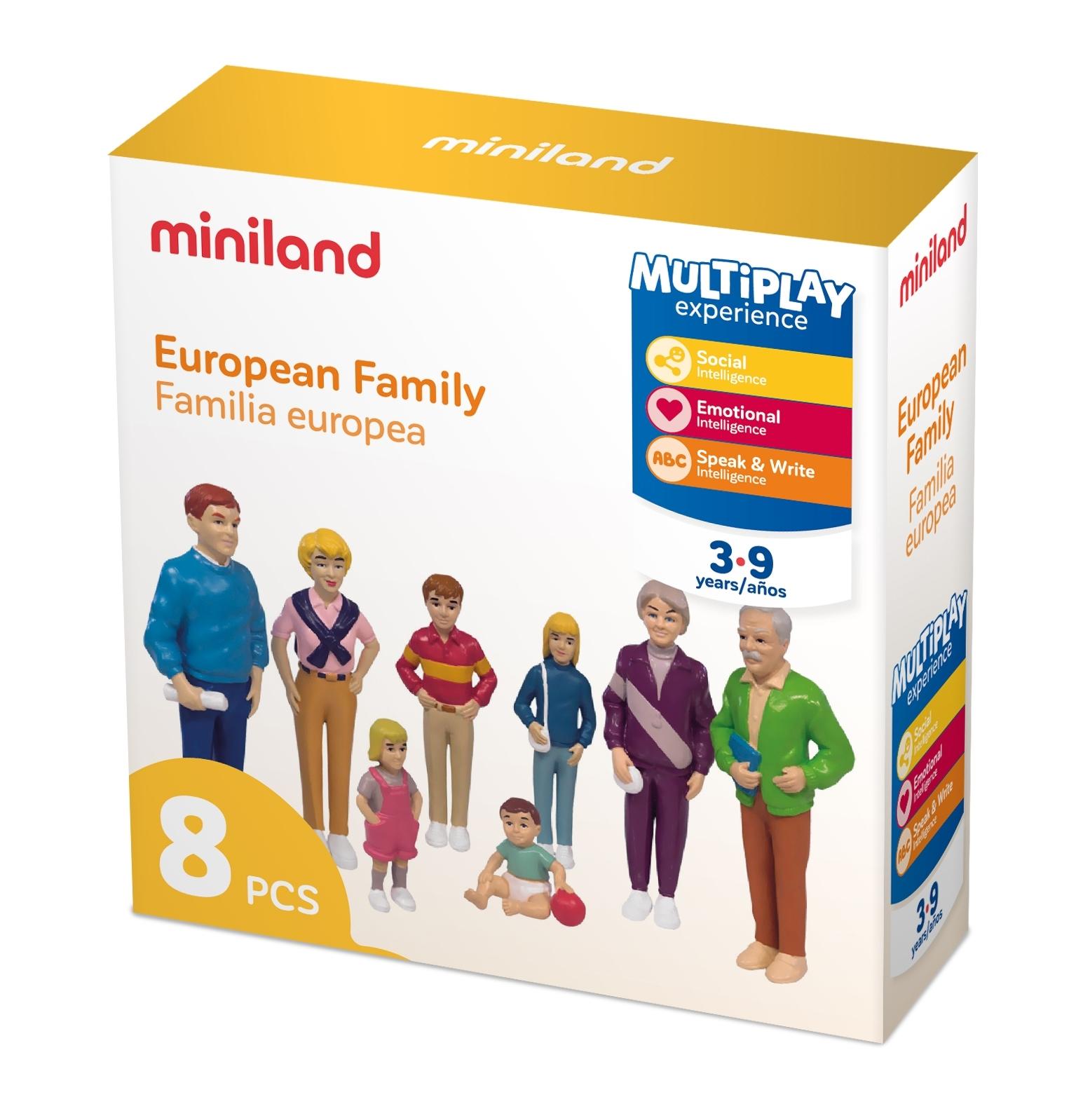 FAMILIA EUROPEA 8 UDS MINILAND
