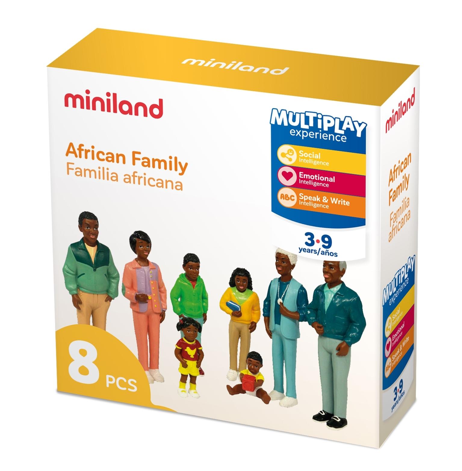 FAMILIA AFRICANA 8 UDS MINILAND
