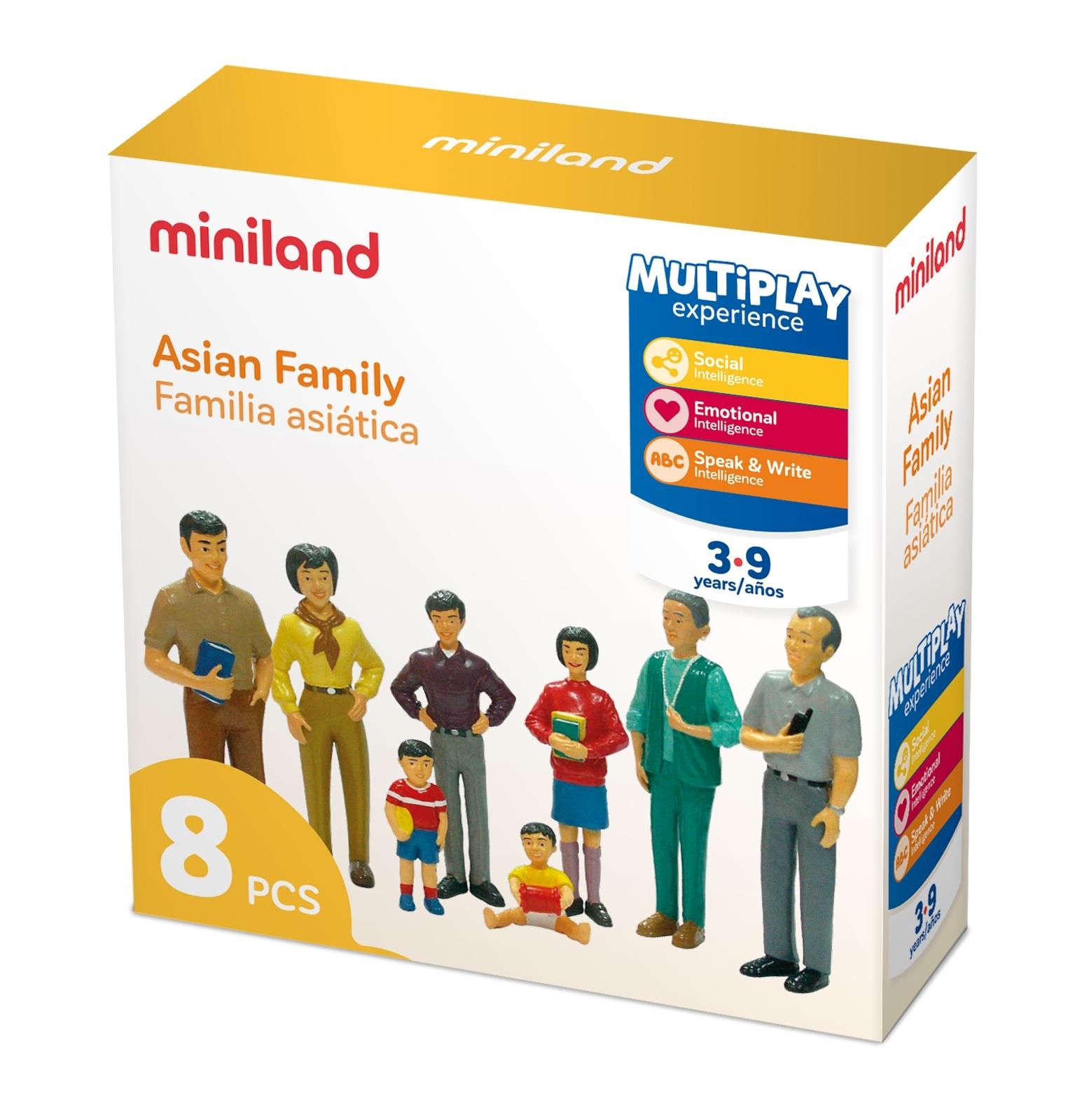 FAMILIA ASIATICA 8 UDS MINILAND