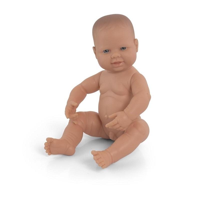 MUÑECO RECIEN NAC CAUCASICO 40 MINILAND