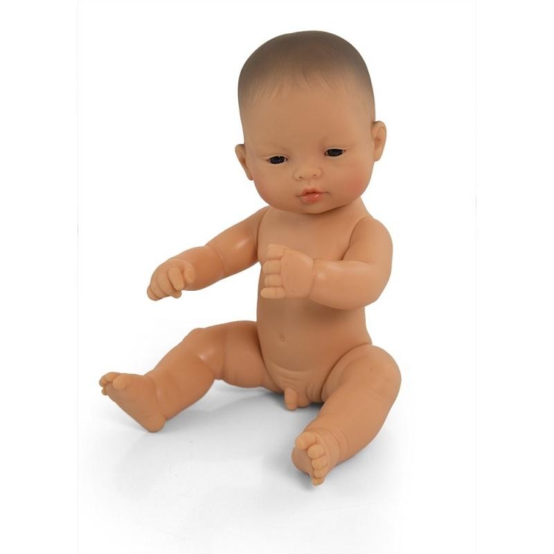 MUÑECO BEBE ASIATICO 32 CM MINILAND
