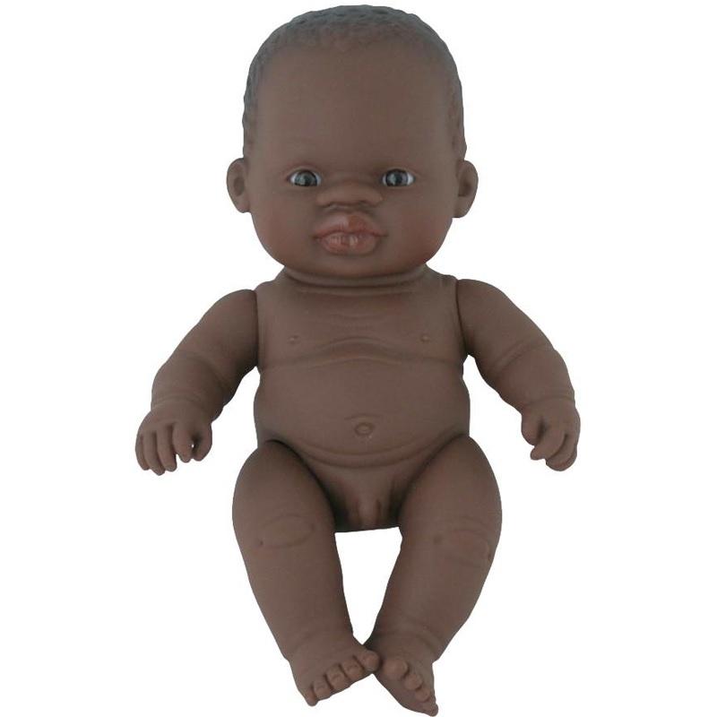 MUÑECO BEBE AFRICANO 21 CM MINILAND