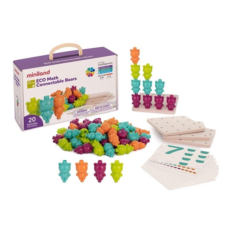 ECO MATH CONNECTABLE BEARS MINILAND