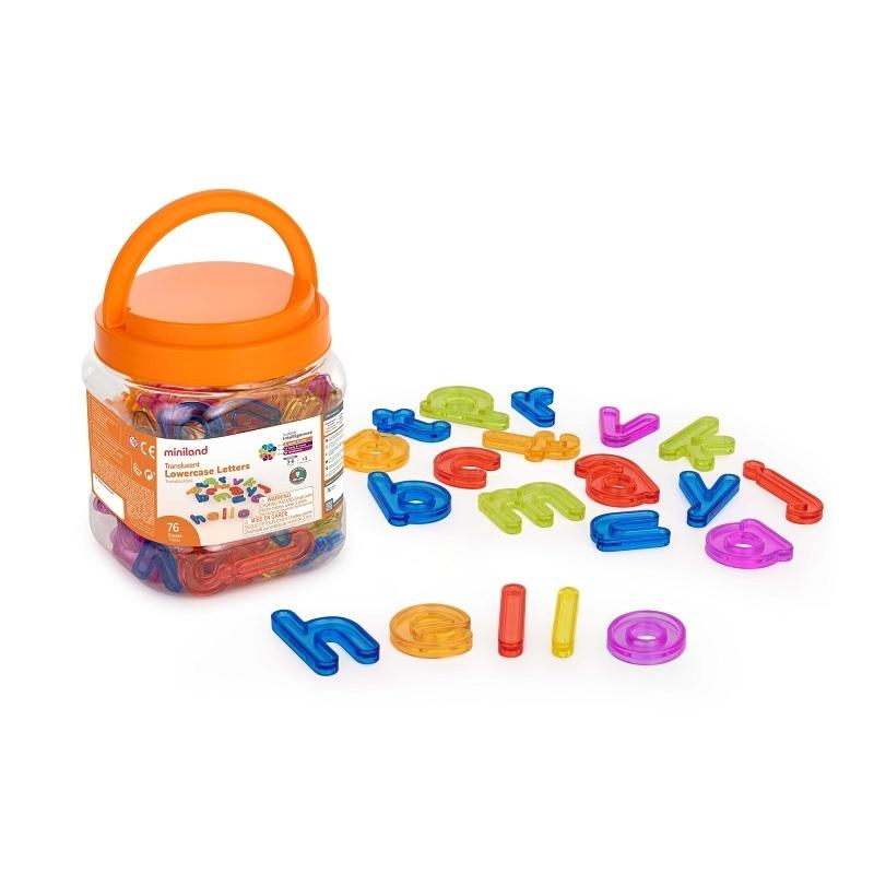 TRANSLUCENT LETRAS MINISCULAS MINILAND