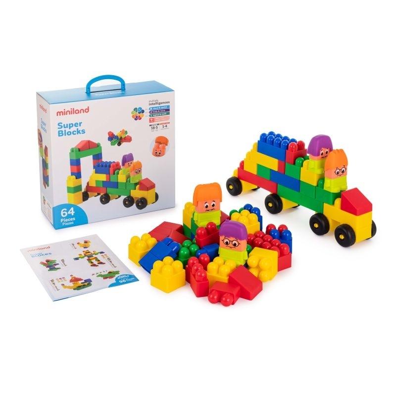 SUPER BLOCKS 64 PCS MINILAND