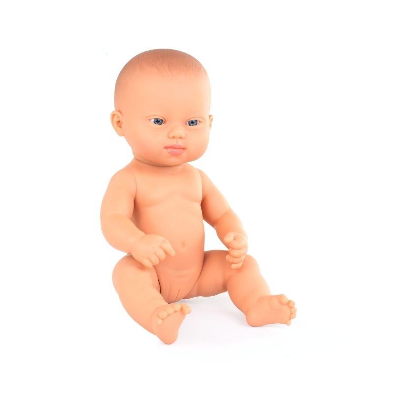 MUÑECA BEBE CAUCASICA SD 32 CM MINILAND