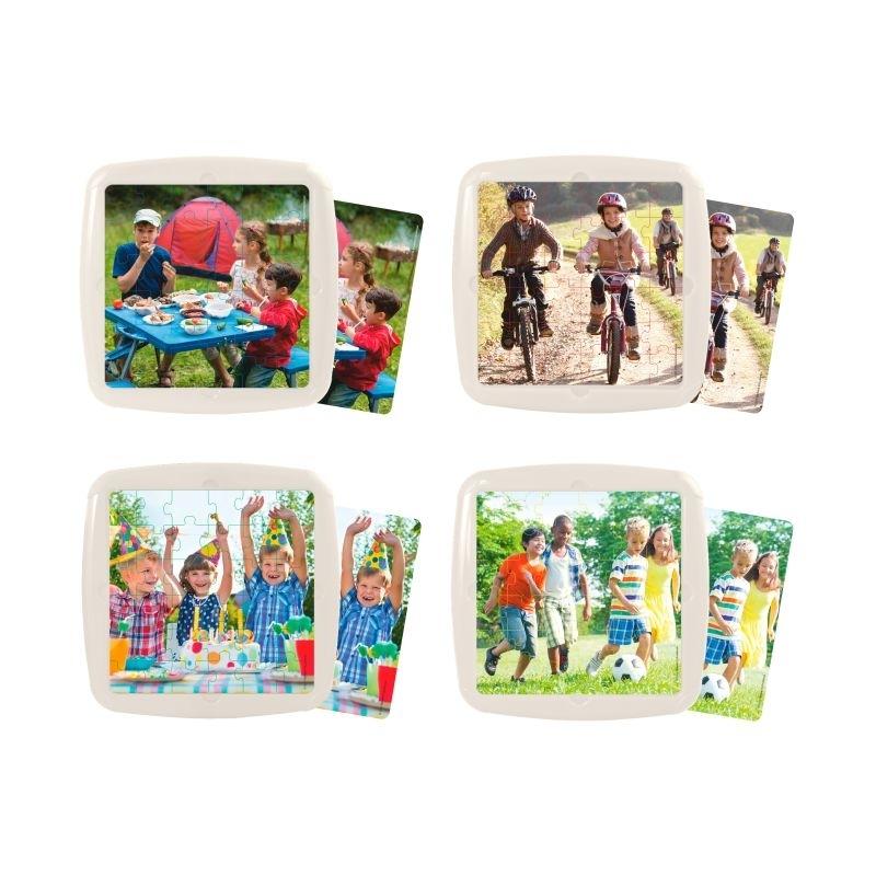 SET 4 PUZZL:OCIO CON AMIGOS UV MINILAND