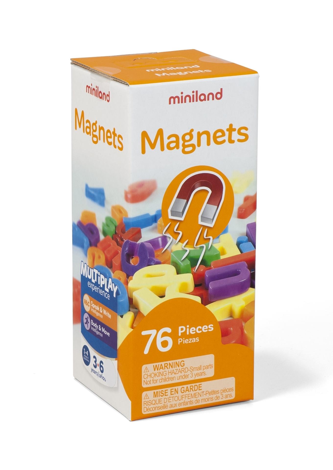 LETRAS MAGN. MINUSCULAS 76 PCS MINILAND
