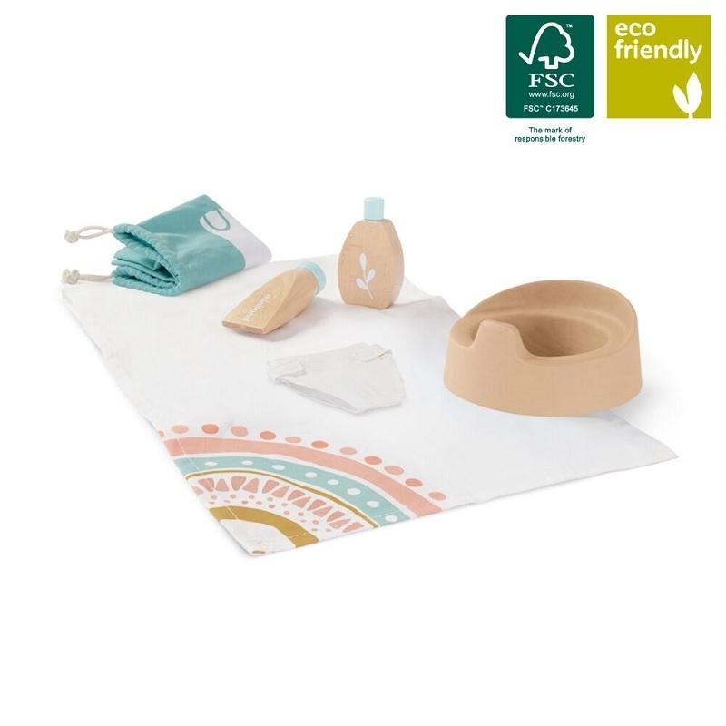SET HIGIENE MADERA  FSC 100% MINILAND