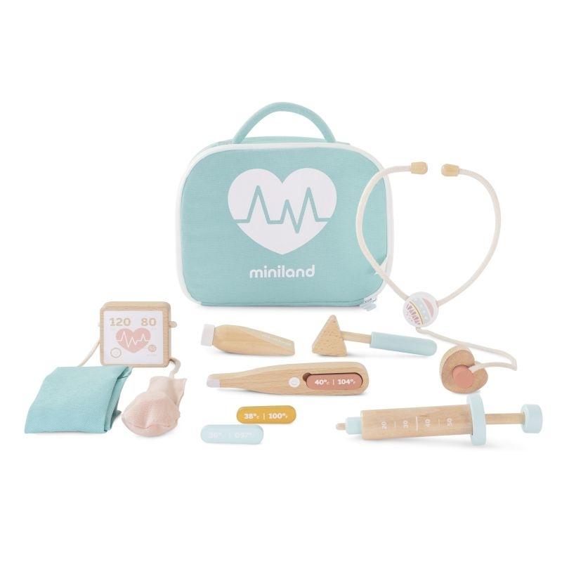 SET MEDICO MADERA FSC 100% MINILAND