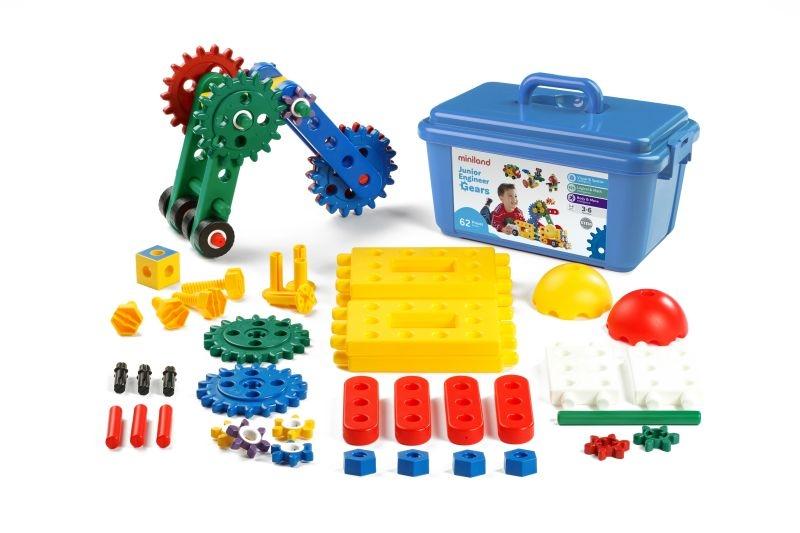 JUNIOR ENGINEER GEARS 62 PCS MINILAND