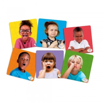 PUZZLE  MINILAND LAS EMOCIONES PACK DE 6 ( 2 AÑOS )