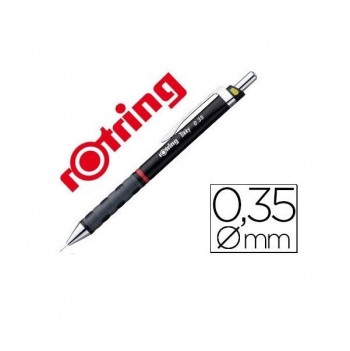 PORTAMINAS ROTRING TIKKY 0,35MM NEGRO