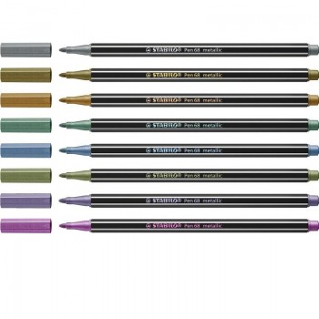 ROTULADOR STABILO METALLIC PEN 68