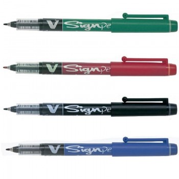 BOLIGRAFO PILOT V-SIGN PEN TRAZO 0,6MM