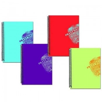 CUADERNO ESP DINA4 MICROPER CUAD 5X5 TAPA BLANDA 5 BANDAS 160H PRAXTON