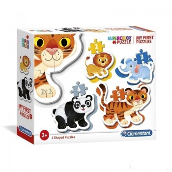 PUZZLE ANIMALES SELVA PROGRESIVO 3-6-9 +2AÑOS CLEMENTONI