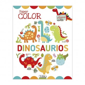 LIBRO SUPER DINOSAURIOS PEGATINAS CAD143