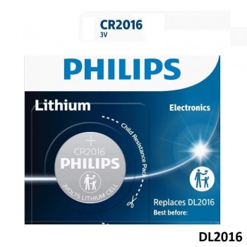 PILA BOTON CR2016 PHILIPS LITIO BL-5PC (5)