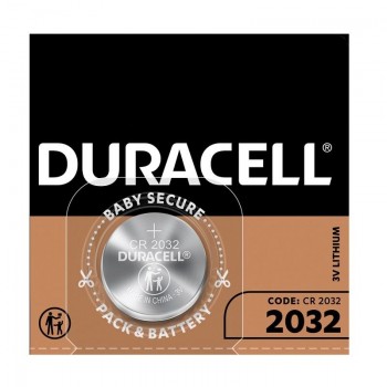 PILA BOTON CR2032 DURACELL ALCALINA 1 UNIDAD  (5)