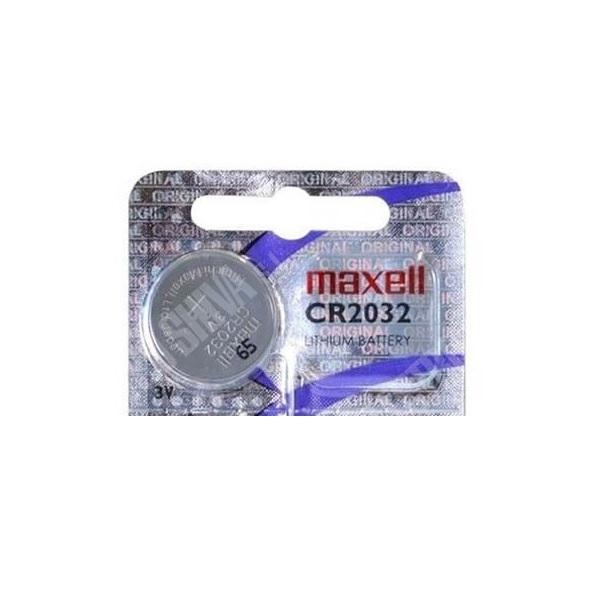 PILA BOTON CR2032 MAXELL LITIO  3V  1 UNIDAD (5)