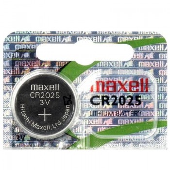 PILA BOTON CR2025 MAXELL LITIO  3V 1 UNIDAD (5)