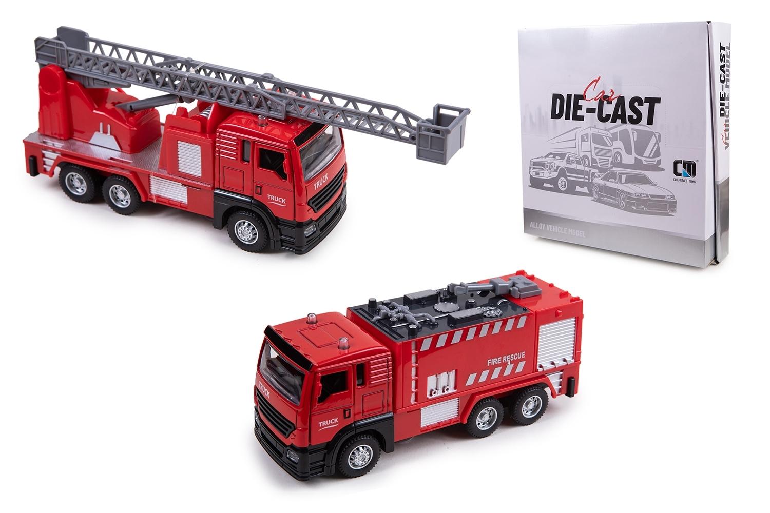 CAMION BOMBEROS METAL LUZ SONIDO EXP.8